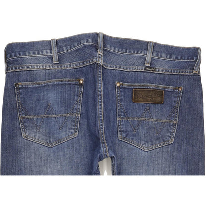 Wrangler 4 RRB Men Blue Straight Regular Jeans W38 L31