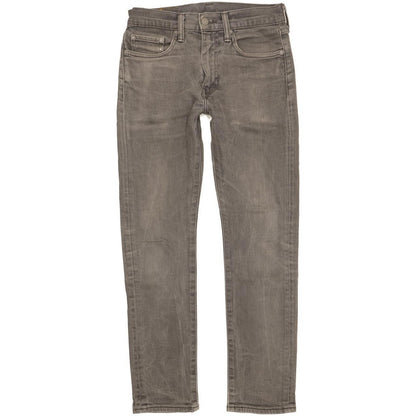 Levi's Men Grey Straight Slim Stretch Jeans W28 L29