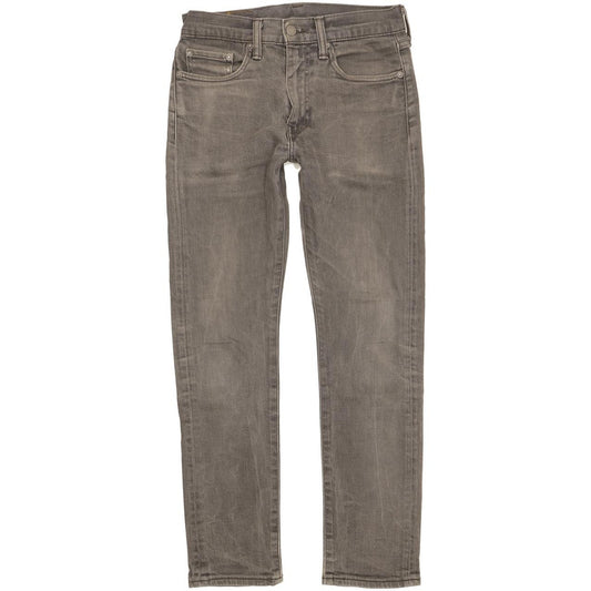Levi's Men Grey Straight Slim Stretch Jeans W28 L29