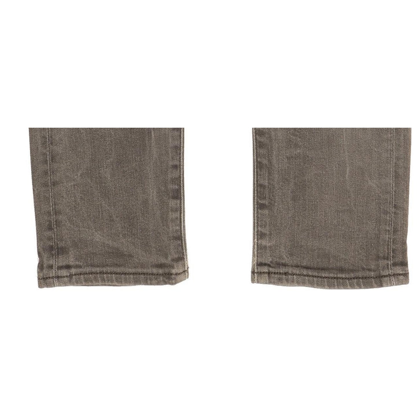 Levi's Men Grey Straight Slim Stretch Jeans W28 L29