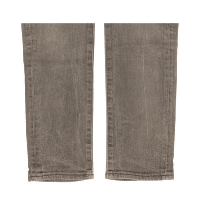 Levi's Men Grey Straight Slim Stretch Jeans W28 L29