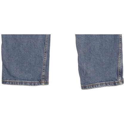 Wrangler Greensboro Men Blue Straight Regular Stretch Jeans W35 L29