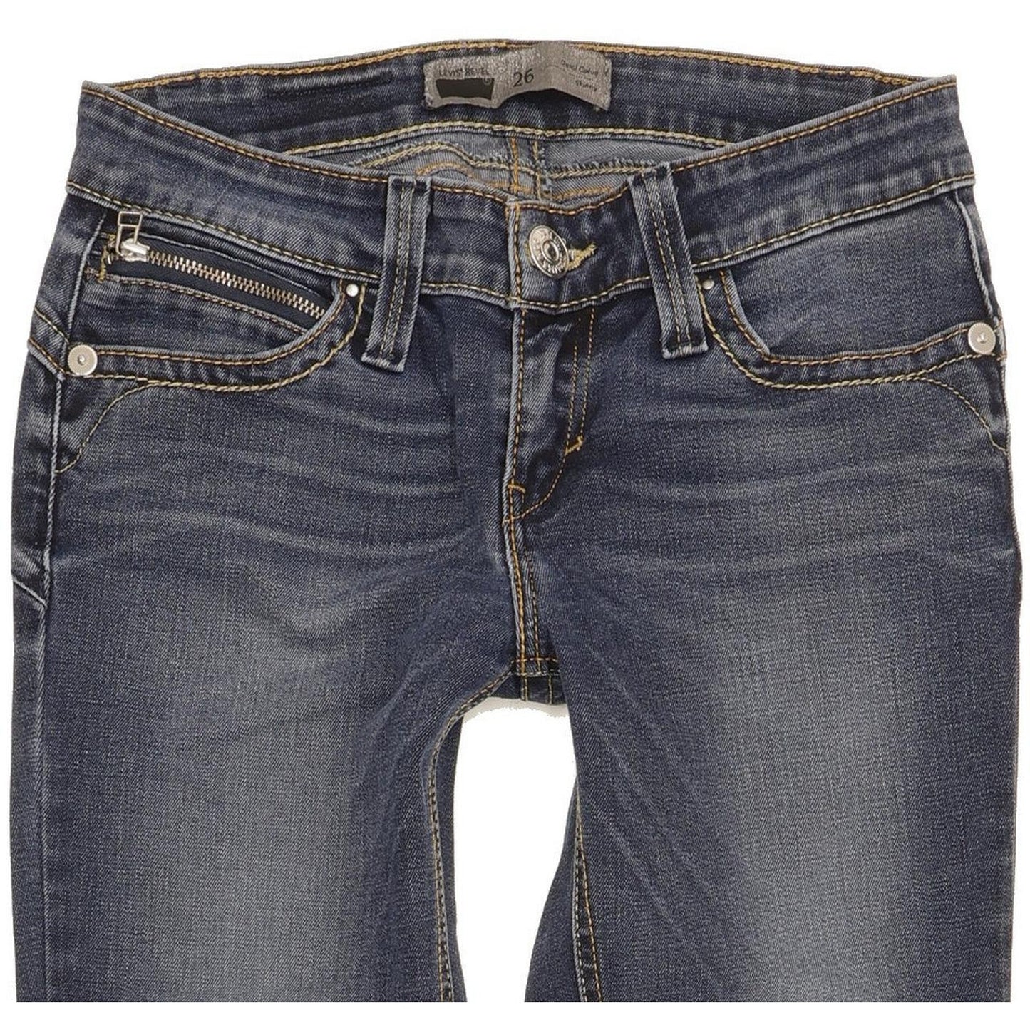 Levi's Revel Demi Curve Women Blue Skinny Slim Stretch Jeans W26 L30