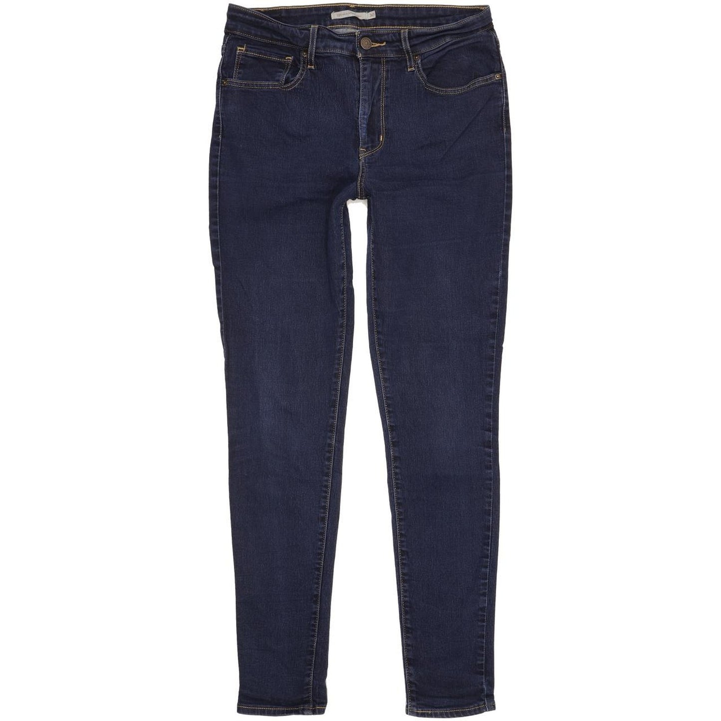 Levi's 721 Women Blue Skinny Slim Stretch Jeans W30 L30
