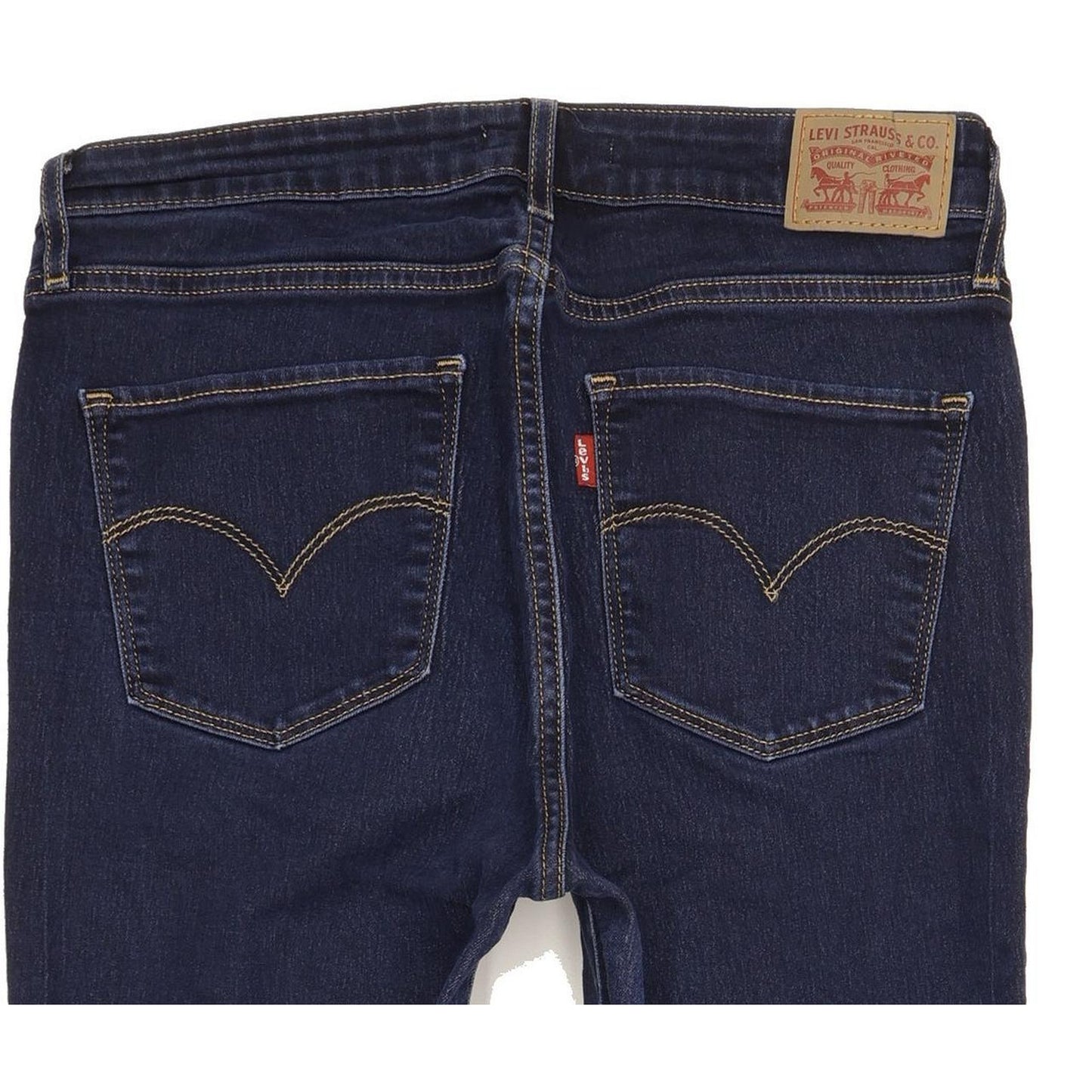 Levi's 721 Women Blue Skinny Slim Stretch Jeans W30 L30
