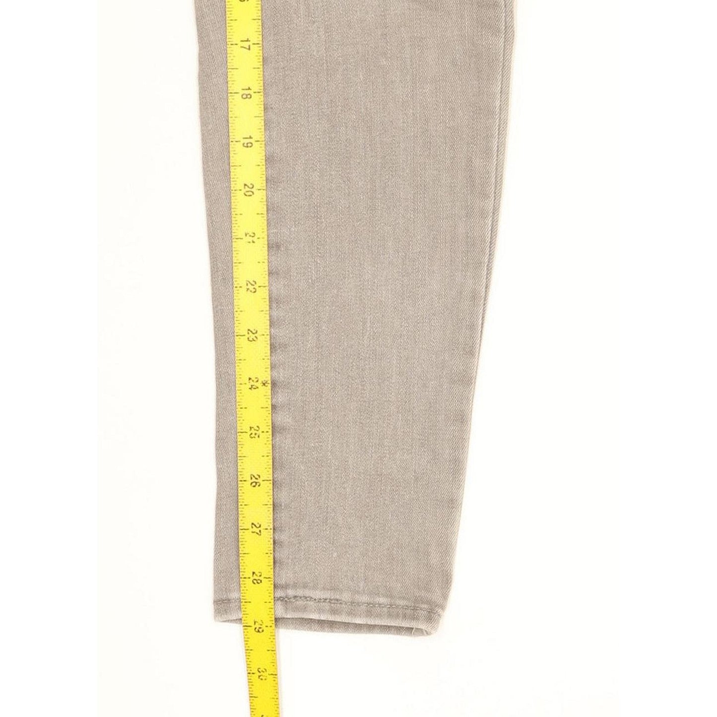 Levi's 710 Super Women Grey Skinny Slim Stretch Jeans W27 L29