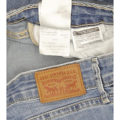 Levi's 721 Women Blue Skinny Slim Stretch Jeans W27 L32