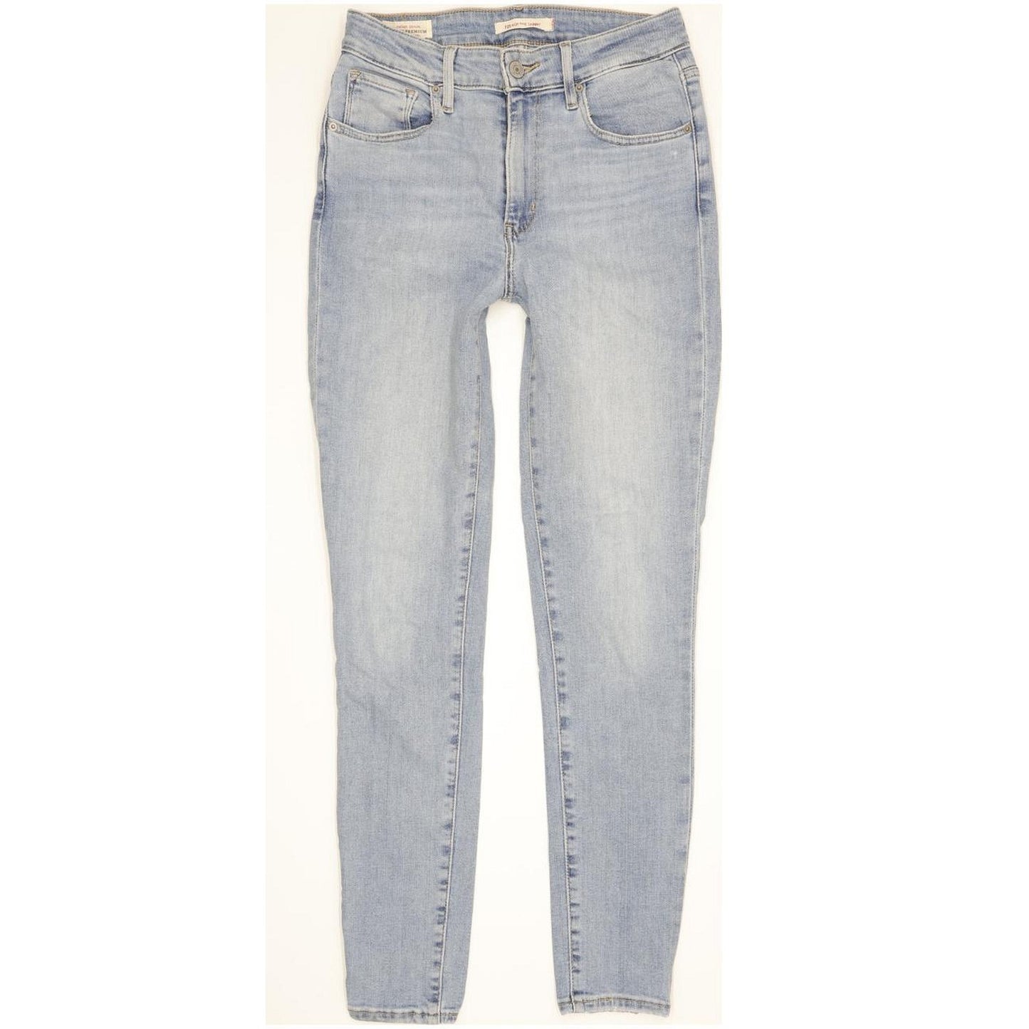 Levi's 721 Women Blue Skinny Slim Stretch Jeans W24 L28