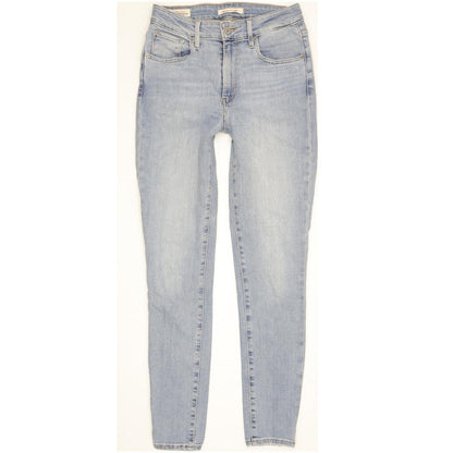 Levi's 721 Women Blue Skinny Slim Stretch Jeans W24 L28