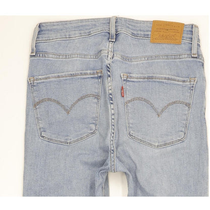Levi's 721 Women Blue Skinny Slim Stretch Jeans W24 L28