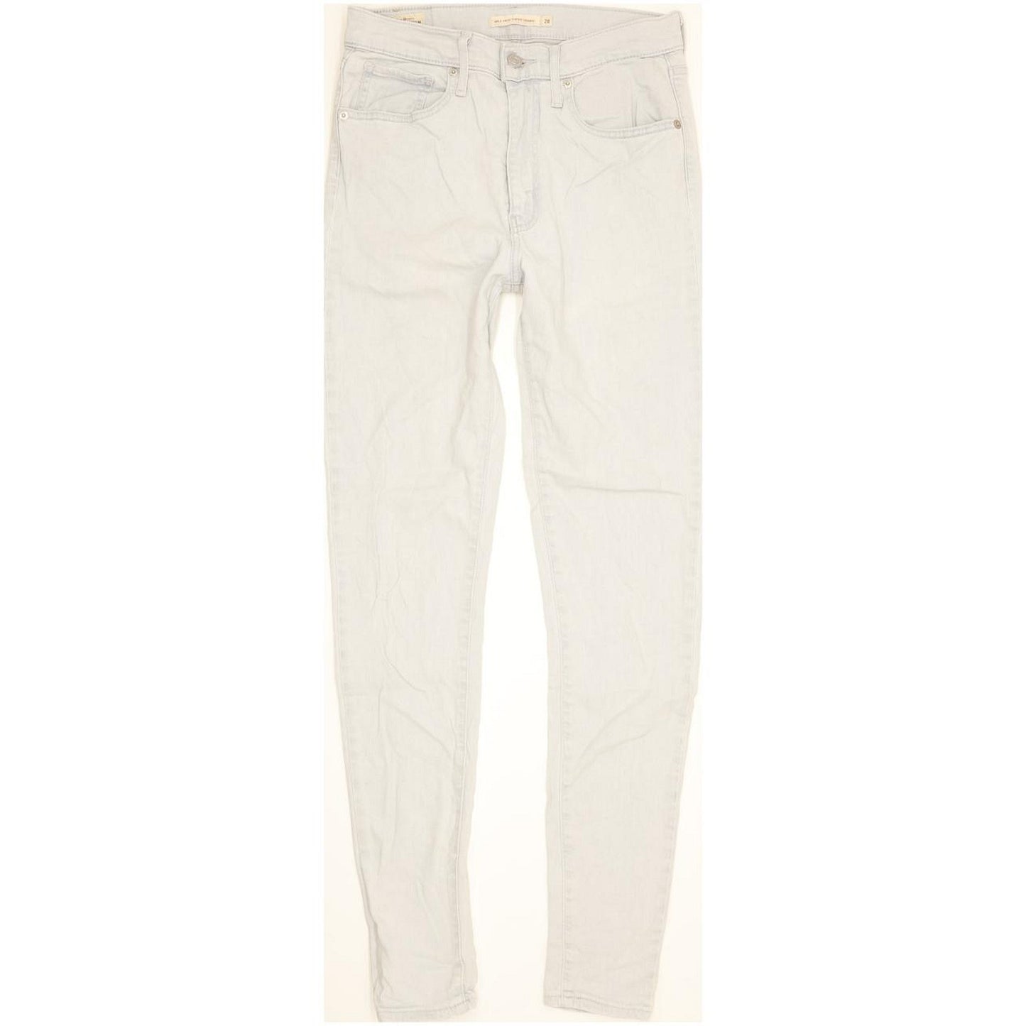 Levi's Mile Blue Skinny Slim Stretch Jeans High Waisted W28 L32