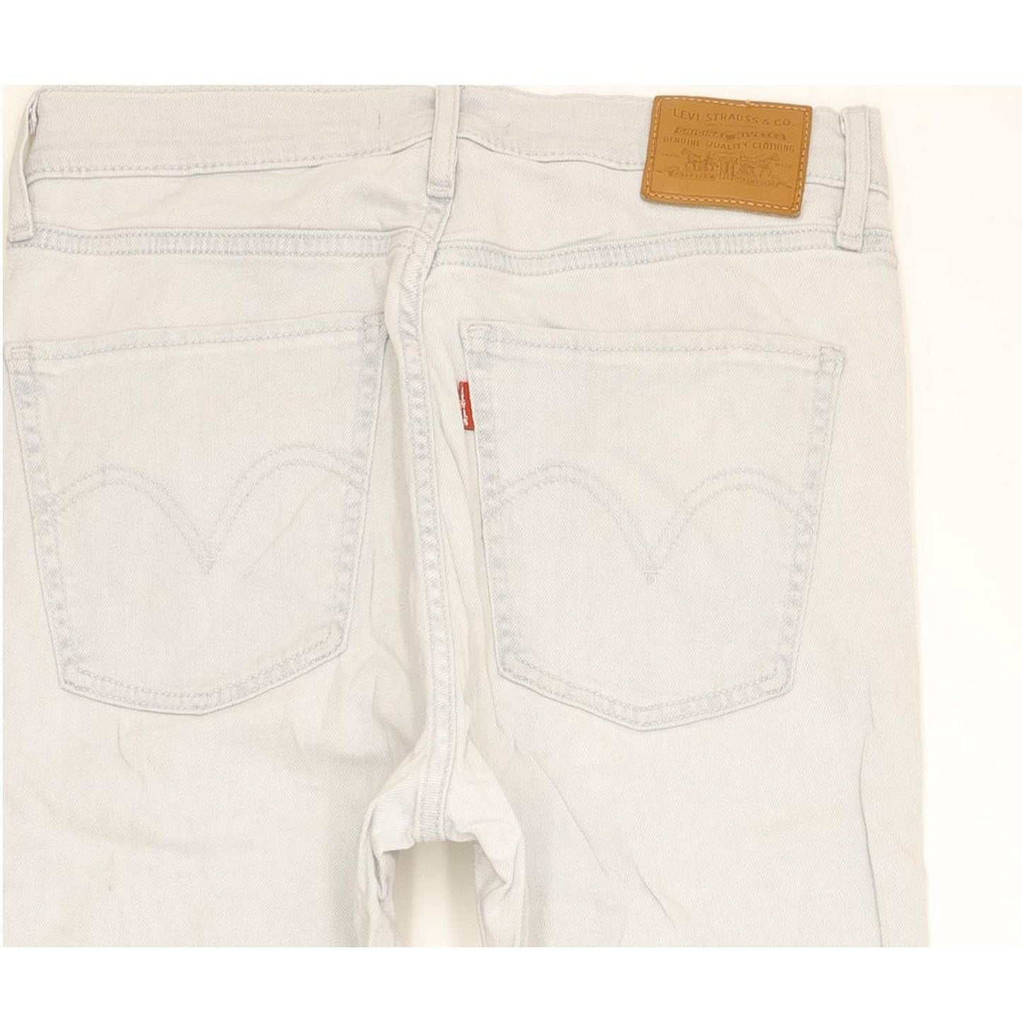 Levi's Mile Blue Skinny Slim Stretch Jeans High Waisted W28 L32