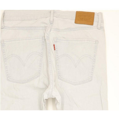 Levi's Mile Blue Skinny Slim Stretch Jeans High Waisted W28 L32