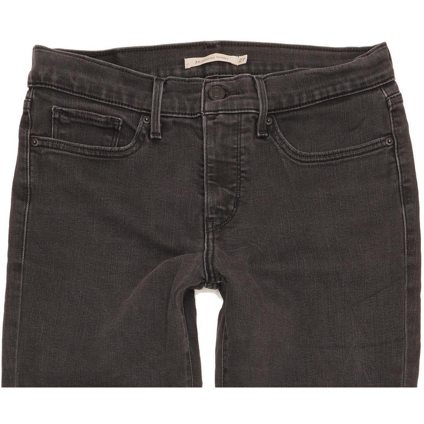 Levi's 311 Shaping Women Black Skinny Slim Stretch Jeans W27 L32