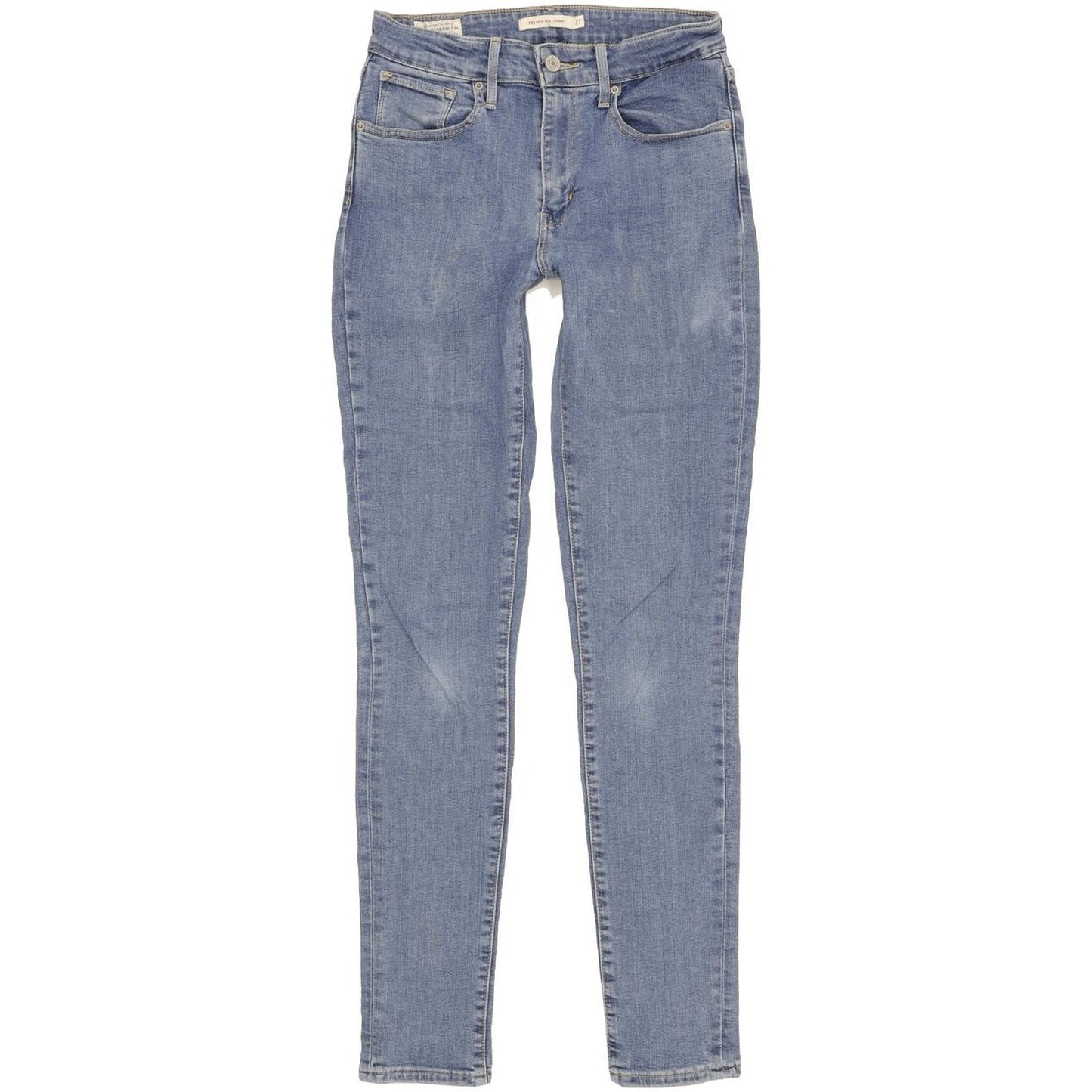 Levi's 721 Women Blue Skinny Slim Stretch Jeans W27 L32