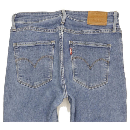 Levi's 721 Women Blue Skinny Slim Stretch Jeans W27 L32