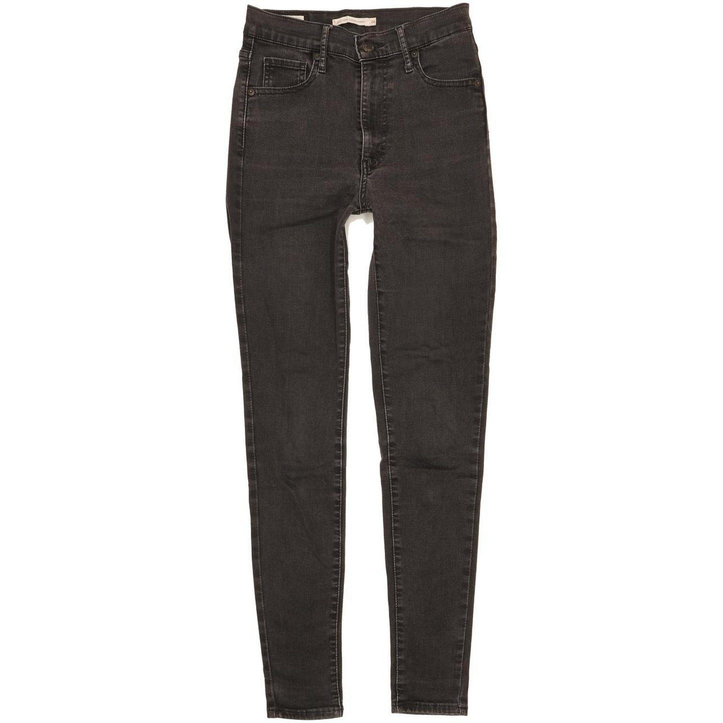 Levi's Mile Women Black Skinny Slim Stretch Jeans W26 L29