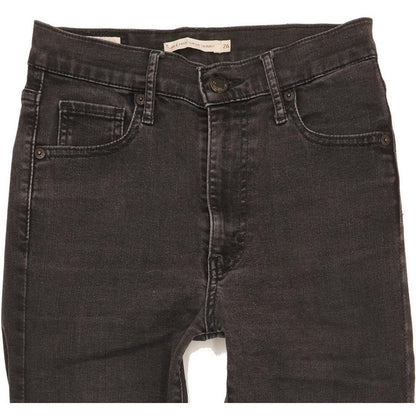 Levi's Mile Women Black Skinny Slim Stretch Jeans W26 L29