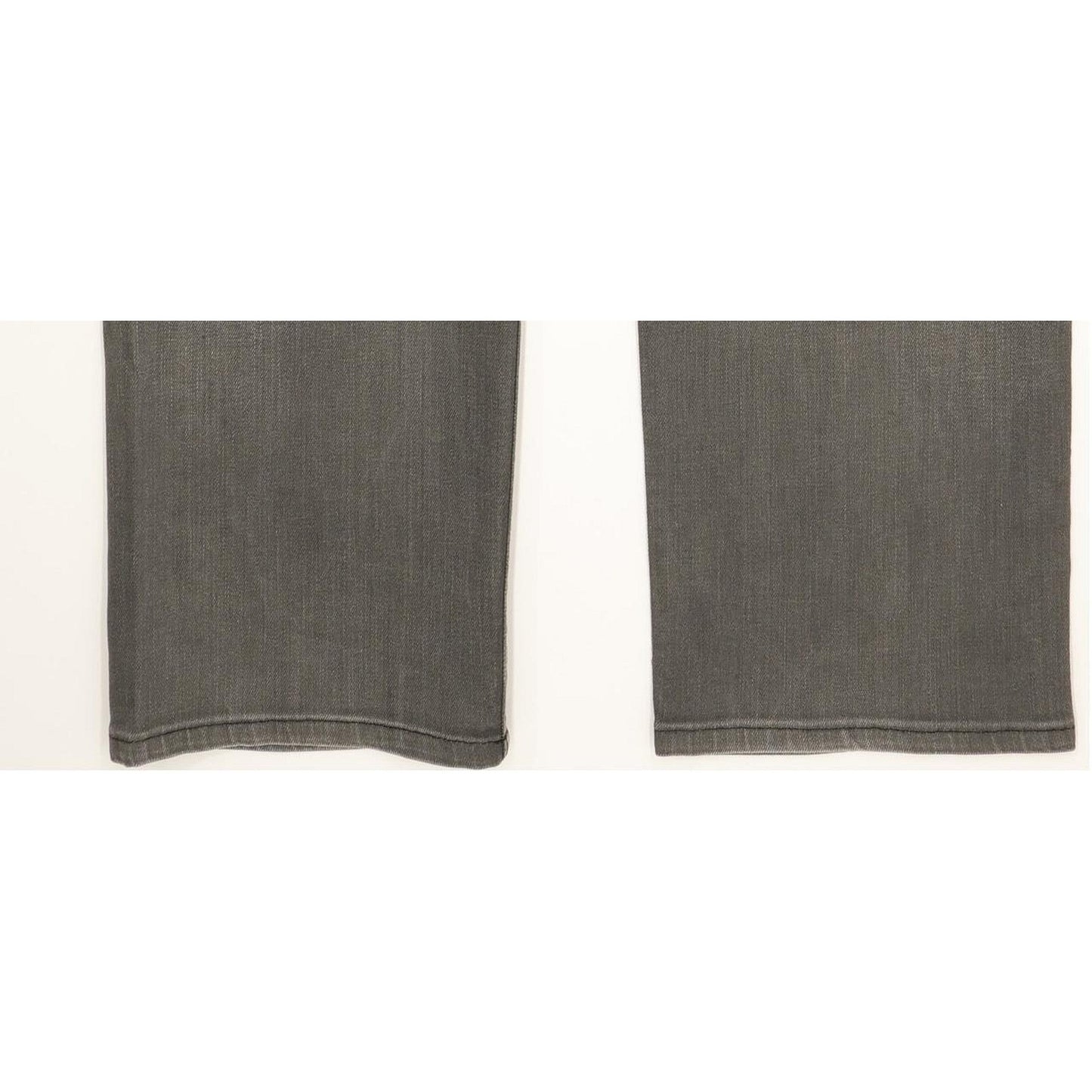 Levi's 504 Men Grey Straight Regular Stretch Jeans W34 L28