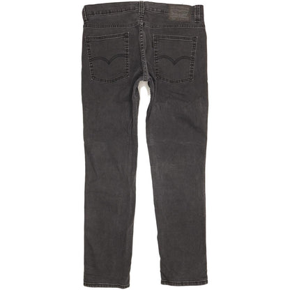 Levi's 511 Men Charcoal Straight Slim Stretch Jeans W34 L31
