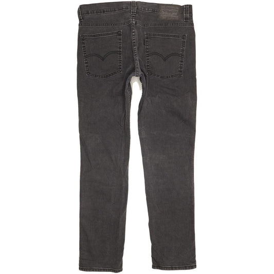 Levi's 511 Men Charcoal Straight Slim Stretch Jeans W34 L31