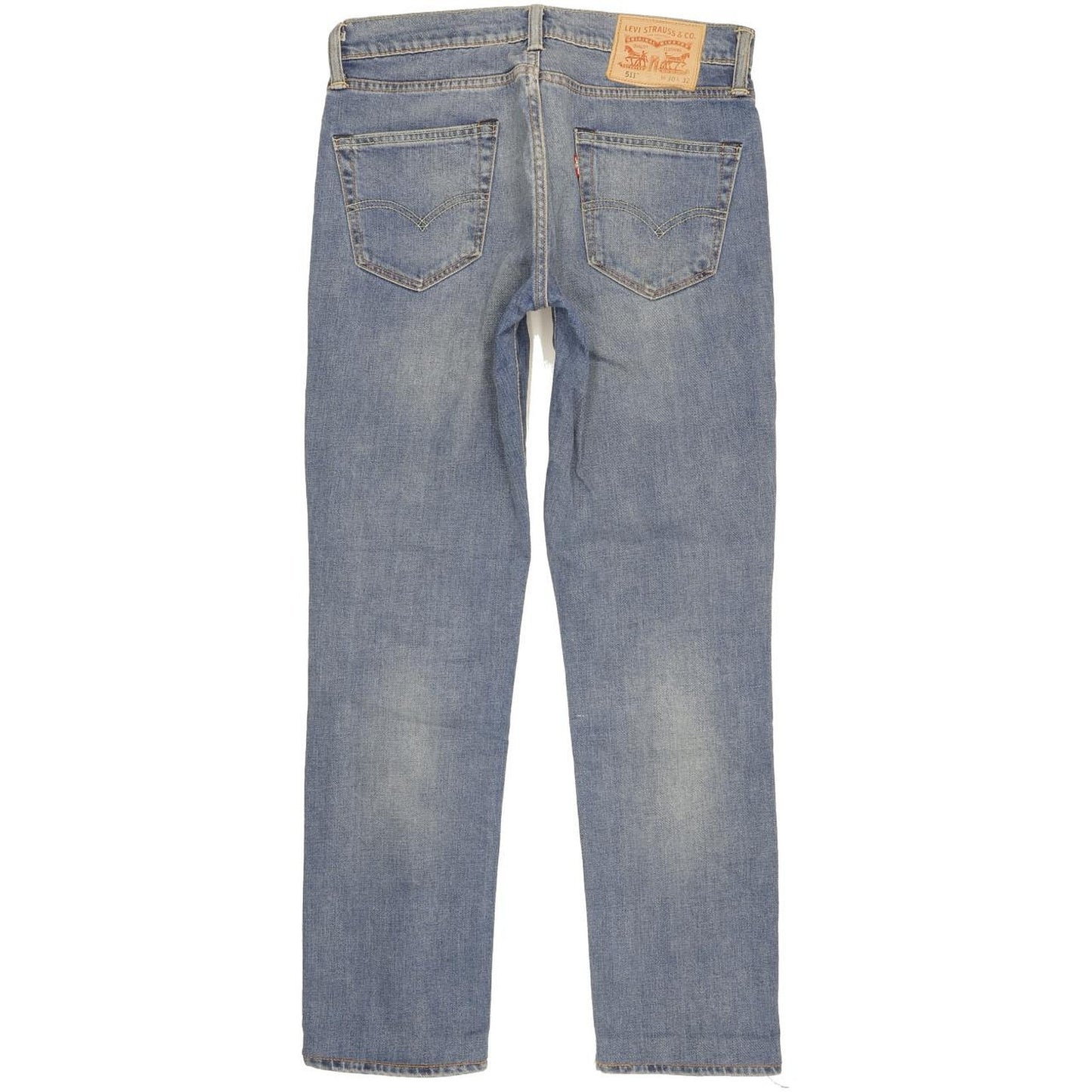Levi's 511 Men Blue Straight Slim Stretch Jeans W30 L30