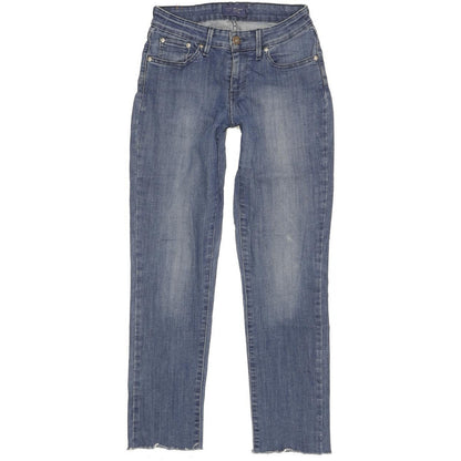 Levi's Demi Curve Women Blue Straight Classic Stretch Jeans W27 L28