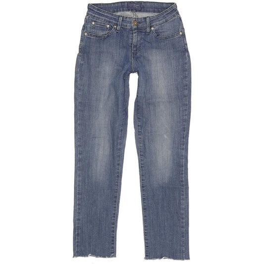 Levi's Demi Curve Women Blue Straight Classic Stretch Jeans W27 L28