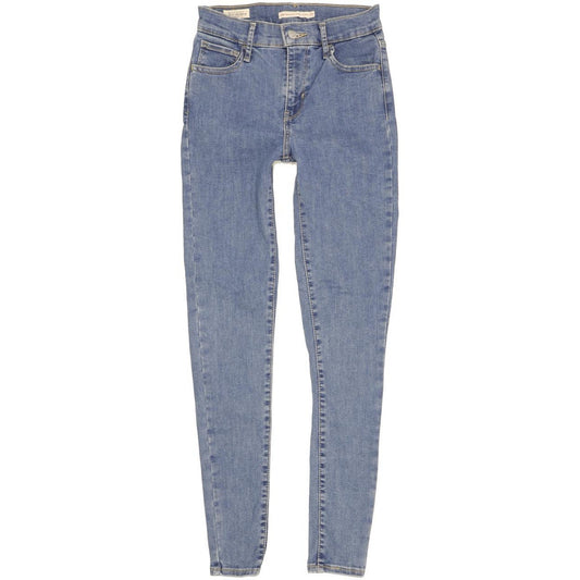 Levi's 720 Women Blue Skinny Slim Stretch Jeans W25 L30