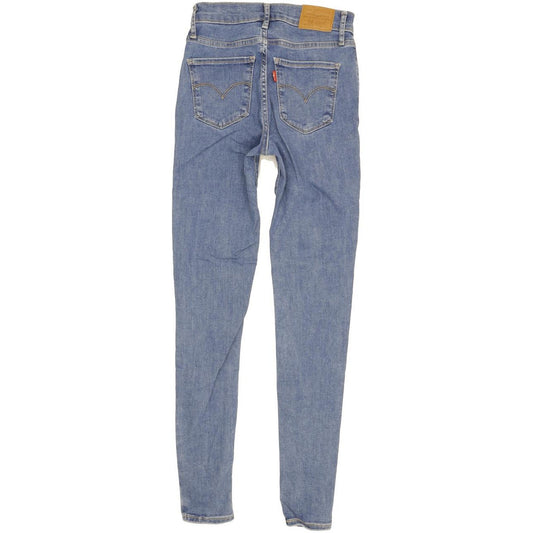 Levi's 720 Women Blue Skinny Slim Stretch Jeans W25 L30