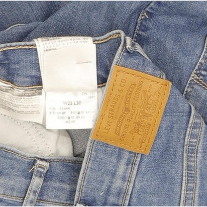 Levi's 720 Women Blue Skinny Slim Stretch Jeans W25 L30