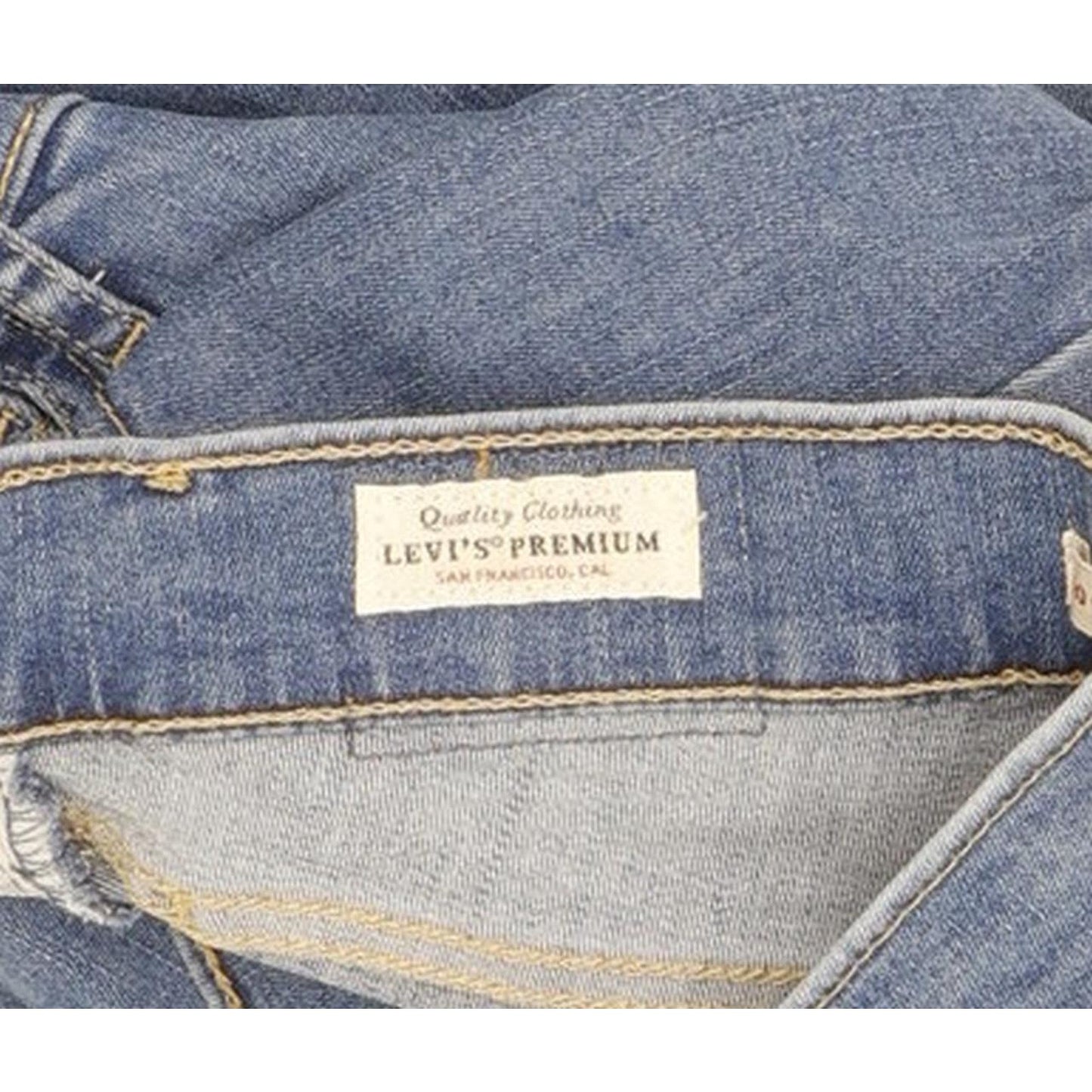 Levi's 720 Women Blue Skinny Slim Stretch Jeans W25 L30