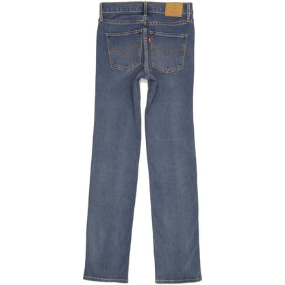 Levi's 314 Shaping Women Blue Straight Slim Stretch Jeans W26 L32