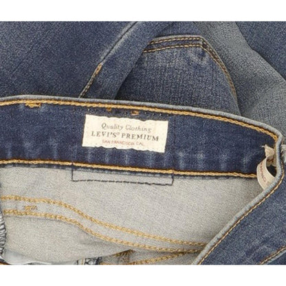 Levi's 314 Shaping Women Blue Straight Slim Stretch Jeans W26 L32