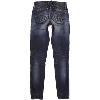 G-Star Lynn Women Blue Skinny Slim Stretch Jeans W27 L32
