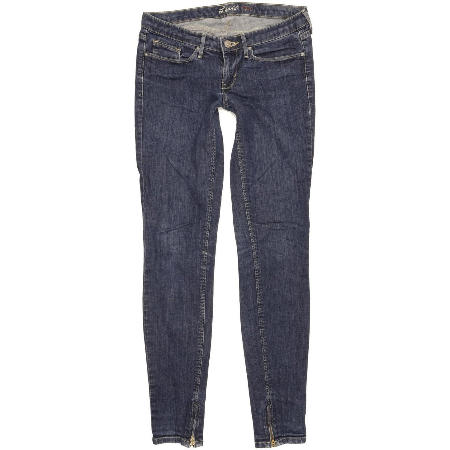 Levi's Women Blue Skinny Slim Stretch Jeans W27 L34