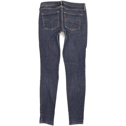 Levi's Women Blue Skinny Slim Stretch Jeans W27 L34