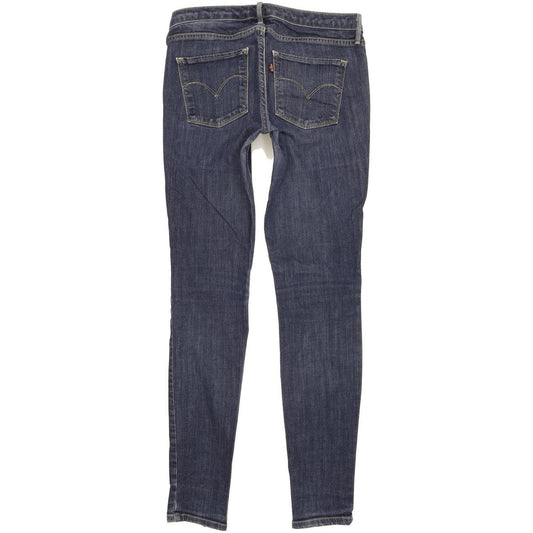 Levi's Women Blue Skinny Slim Stretch Jeans W27 L34