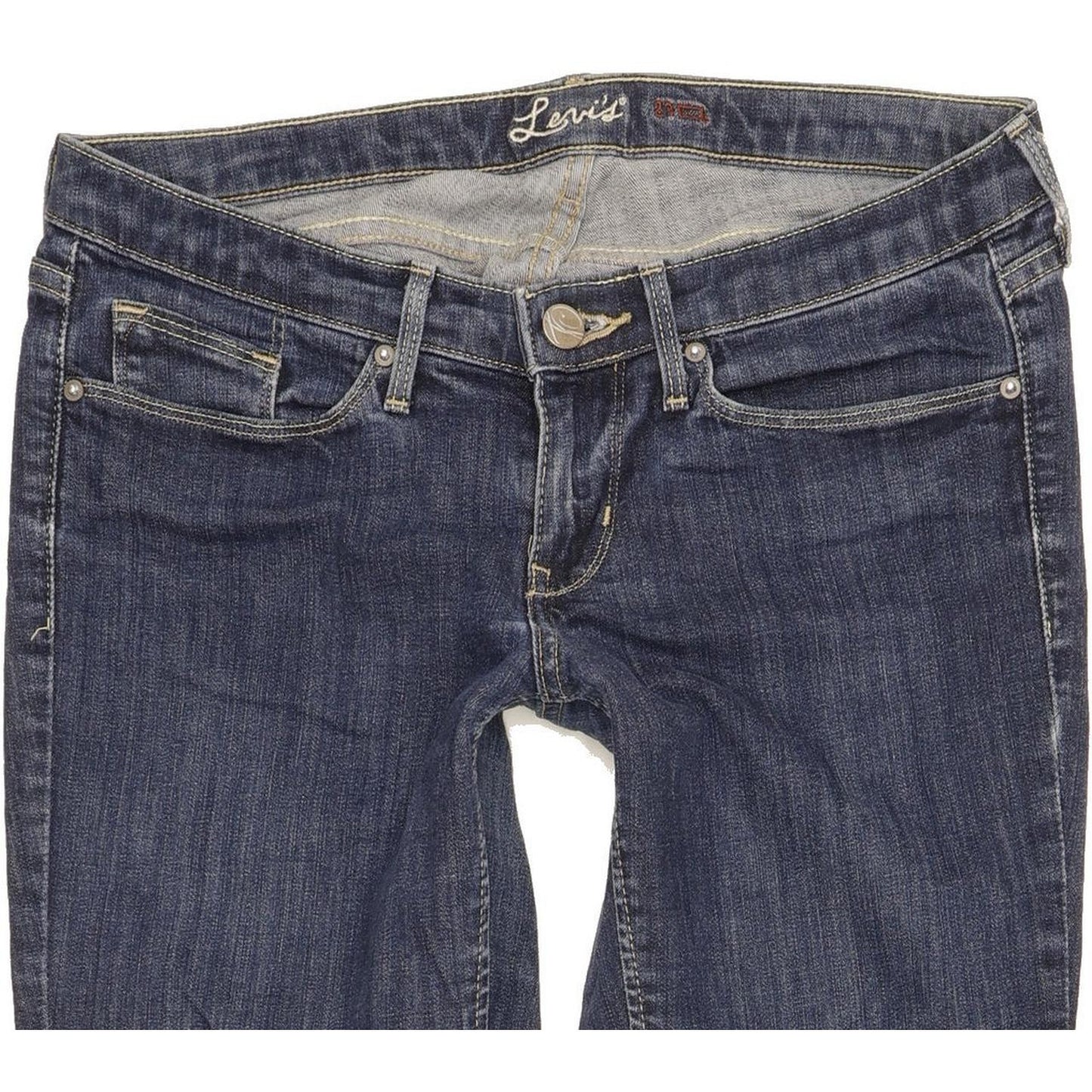 Levi's Women Blue Skinny Slim Stretch Jeans W27 L34