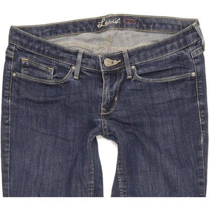 Levi's Women Blue Skinny Slim Stretch Jeans W27 L34