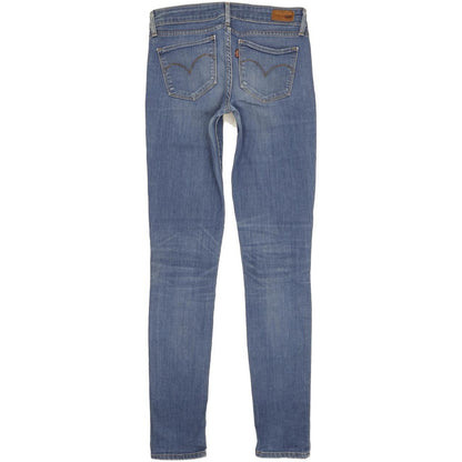 Levi's Demi Curve Women Blue Skinny Slim Jeans W27 L33