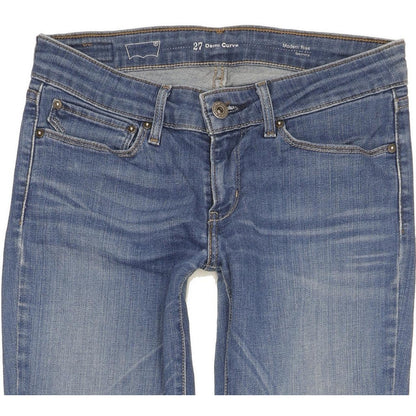 Levi's Demi Curve Women Blue Skinny Slim Jeans W27 L33