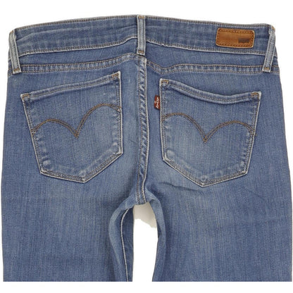 Levi's Demi Curve Women Blue Skinny Slim Jeans W27 L33