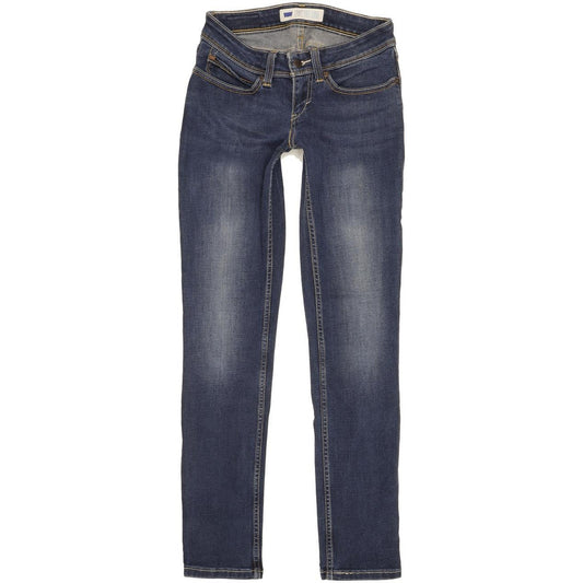 Levi's Bold Curve Women Blue Skinny Slim Stretch Jeans W28 L31
