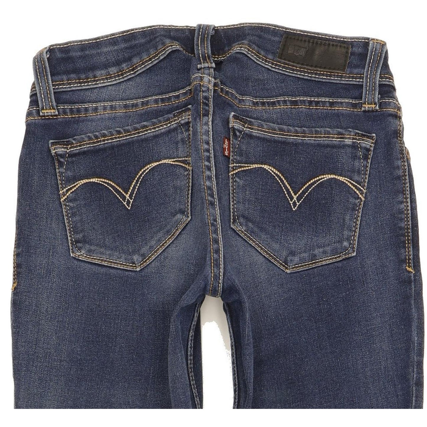Levi's Bold Curve Women Blue Skinny Slim Stretch Jeans W28 L31