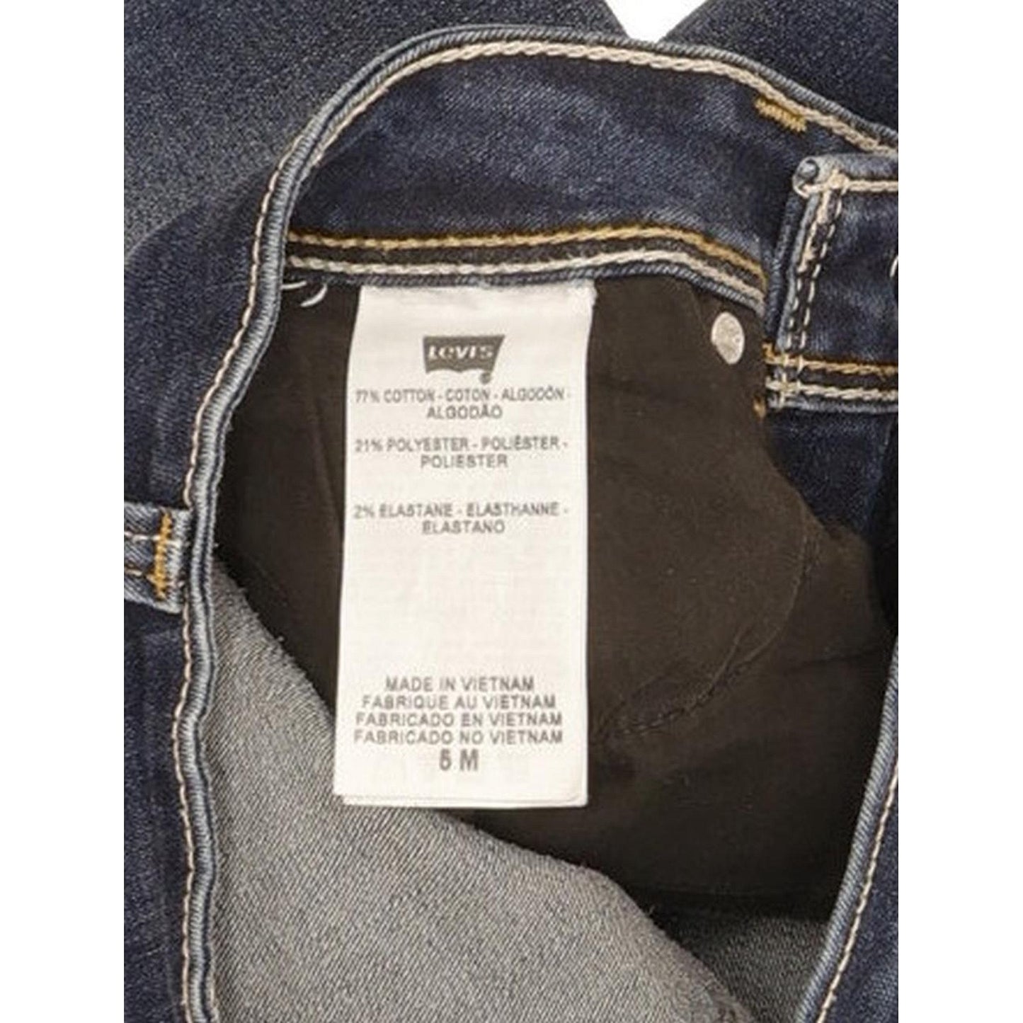 Levi's Bold Curve Women Blue Skinny Slim Stretch Jeans W28 L31