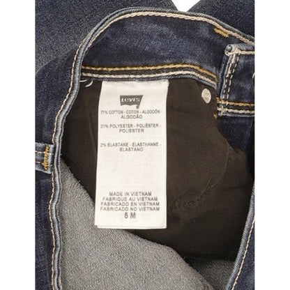 Levi's Bold Curve Women Blue Skinny Slim Stretch Jeans W28 L31