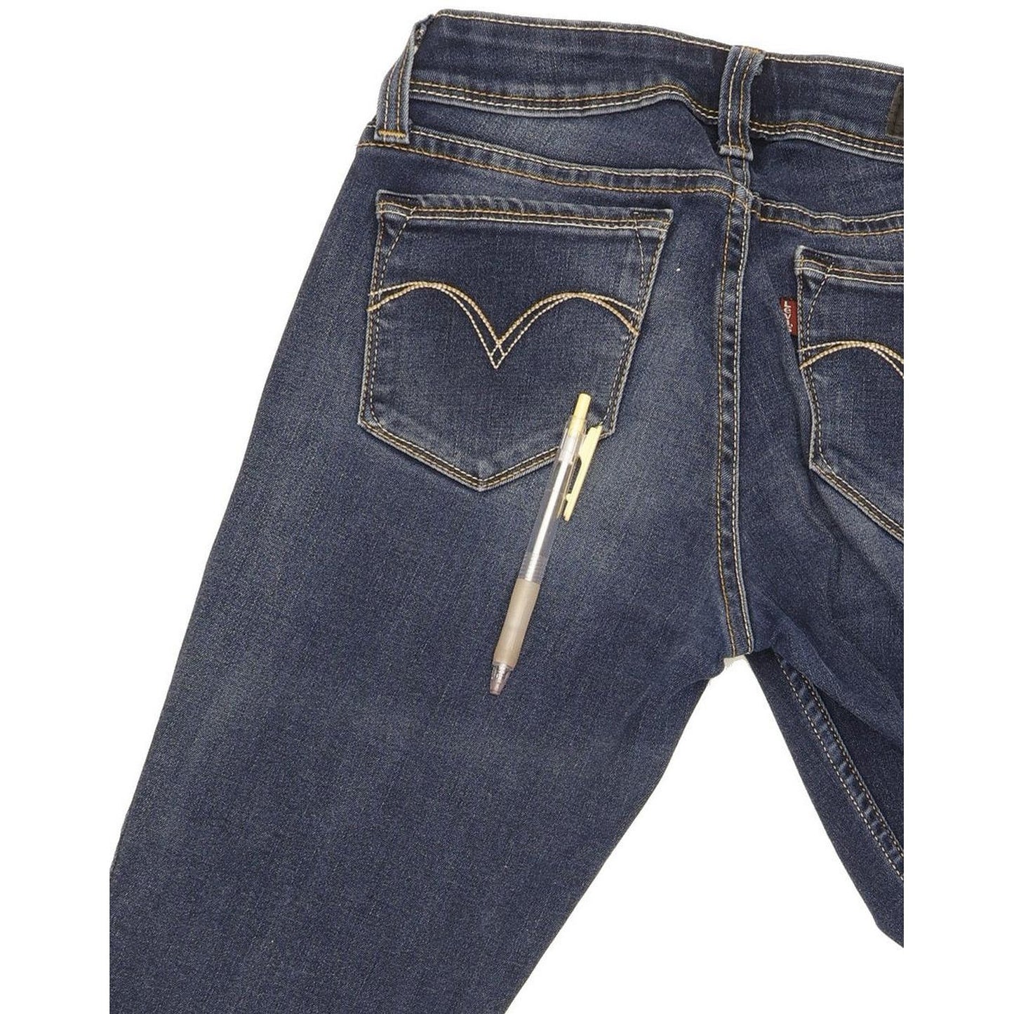 Levi's Bold Curve Women Blue Skinny Slim Stretch Jeans W28 L31