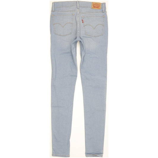 Levi's 710 Super Women Blue Skinny Slim Stretch Jeans W29 L32