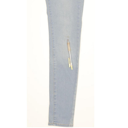 Levi's 710 Super Women Blue Skinny Slim Stretch Jeans W29 L32